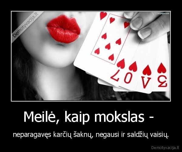 Meilė, kaip mokslas - 