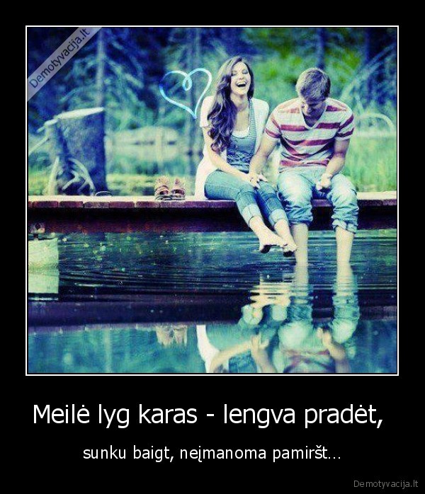 Meilė lyg karas - lengva pradėt, 