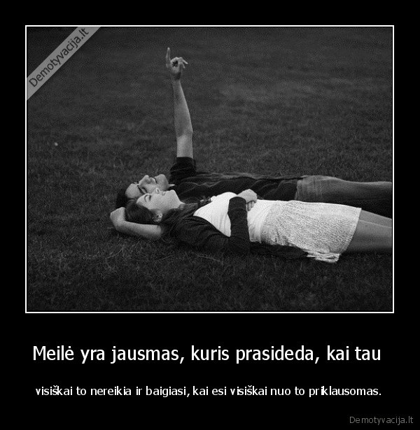 meile,priklausomybe,jausmas