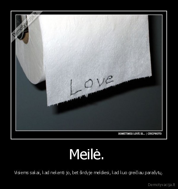 Meilė. 