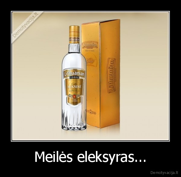 Meilės eleksyras...