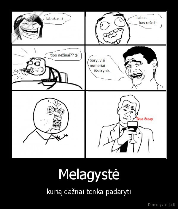 Melagystė