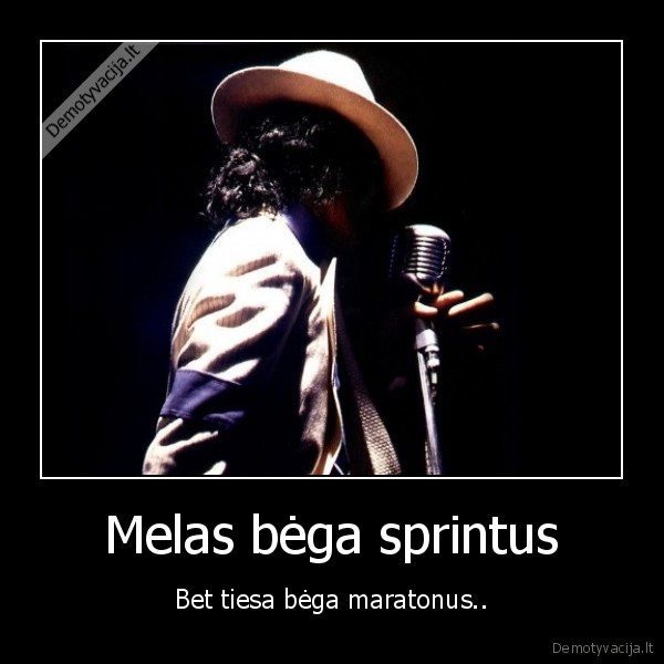 Melas bėga sprintus