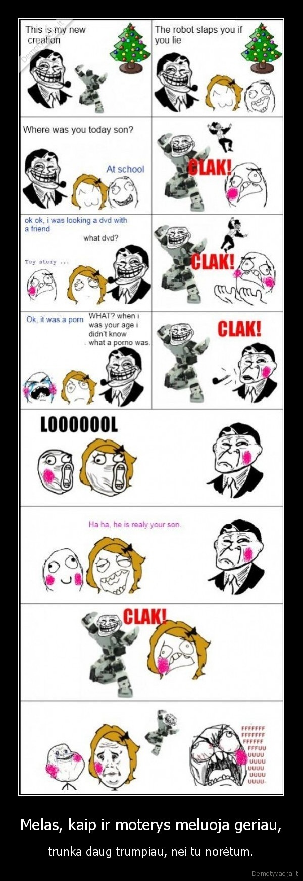 Melas, kaip ir moterys meluoja geriau,