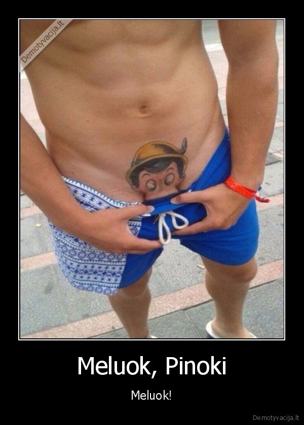 tatuiruote,pinokis,buratinas