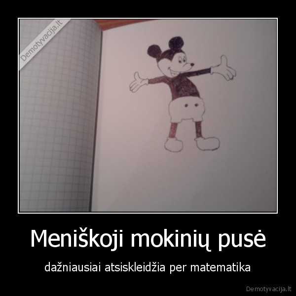 Meniškoji mokinių pusė