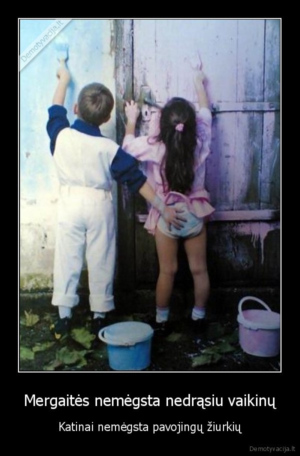 Mergaitės nemėgsta nedrąsiu vaikinų