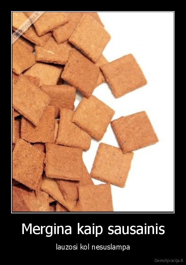 merginos,mergina,sausainis