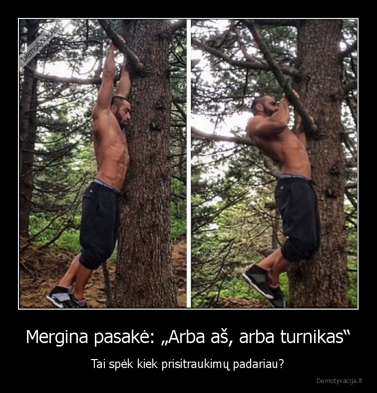 prisitraukimai,turnikas