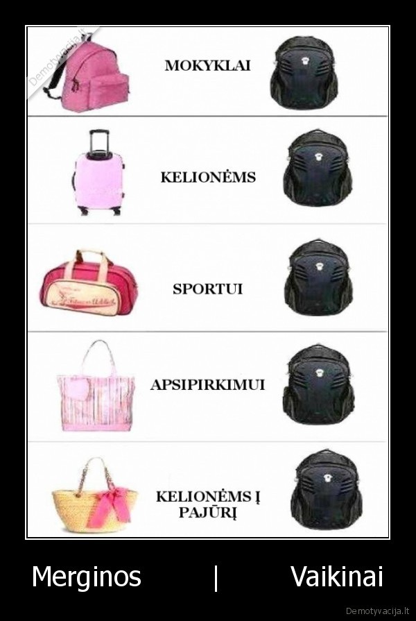 krepsiai,tases,kuprines