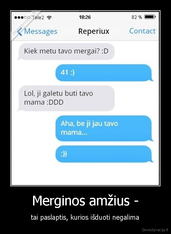 amzius,mama,mergina