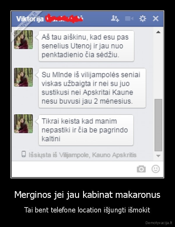 Merginos jei jau kabinat makaronus