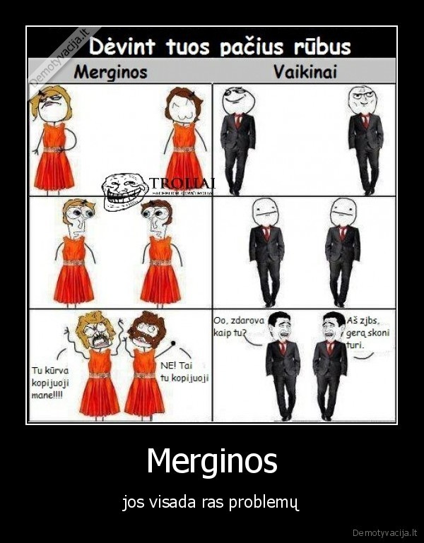 panos,bernai, drabuziai, karai