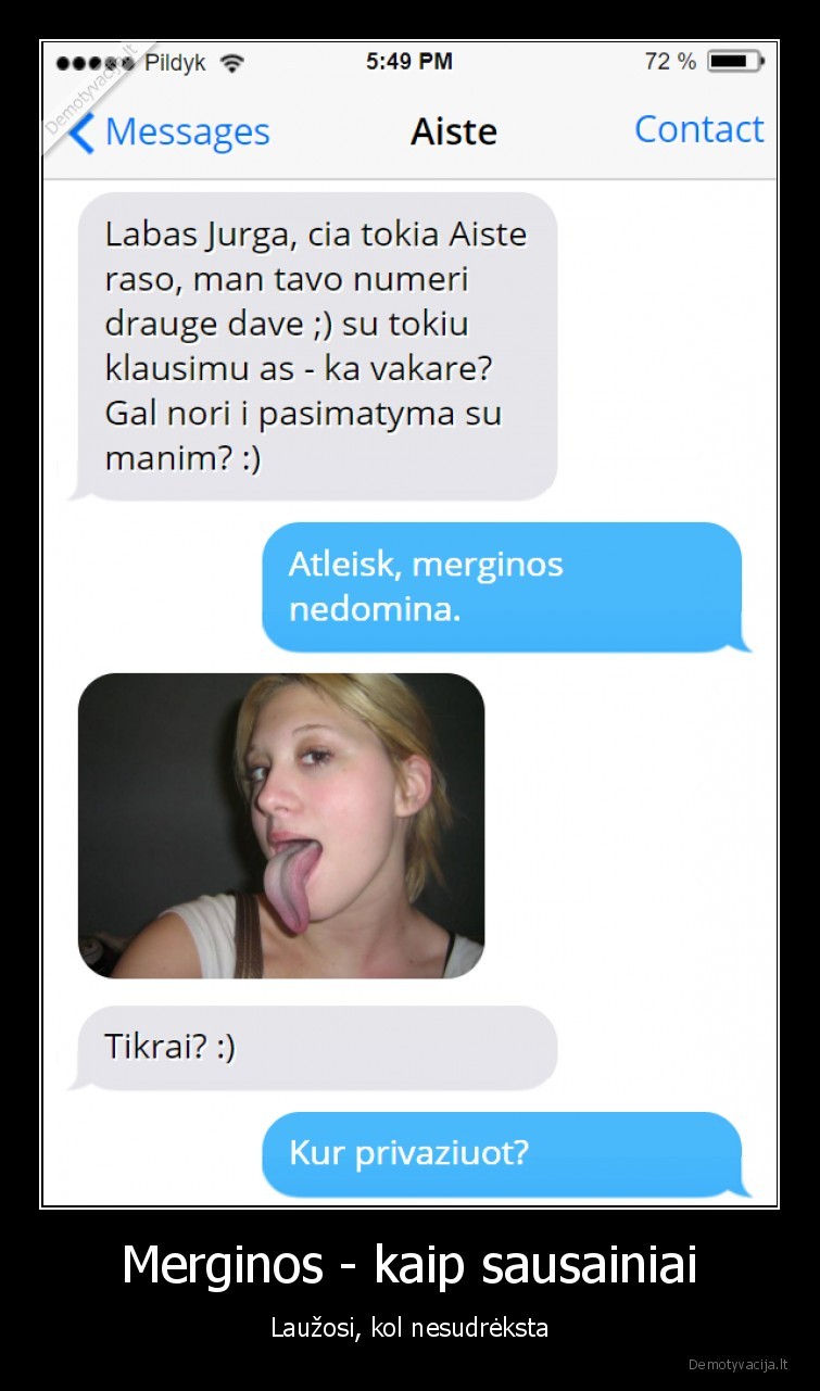 sms, merginai,viliojantis, pasiulymas