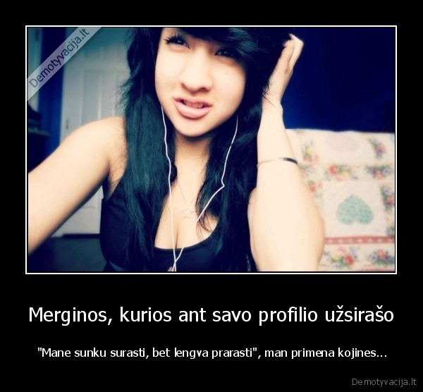 merginos,facebook, siena,profilis