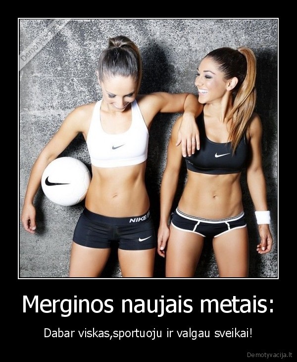 merginos,sportas,plona,sportiska,2016,metai