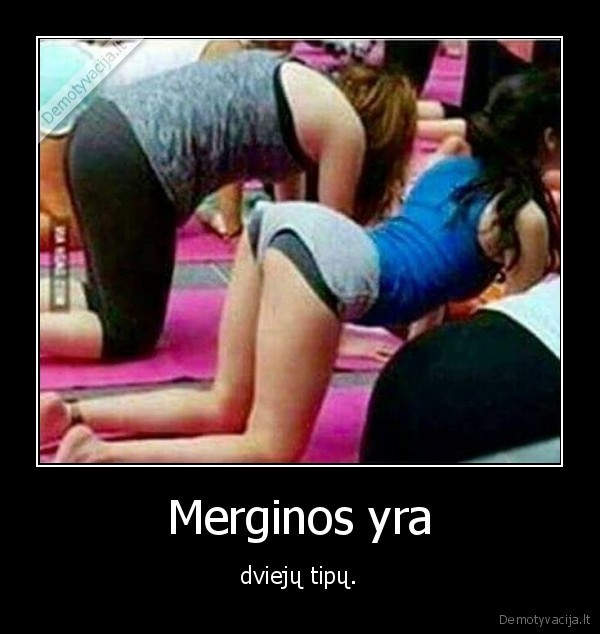 mergina,uzpakaliukas,tipas