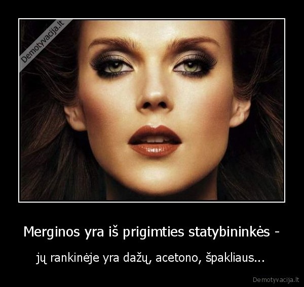 merginos,makiazas,grozis