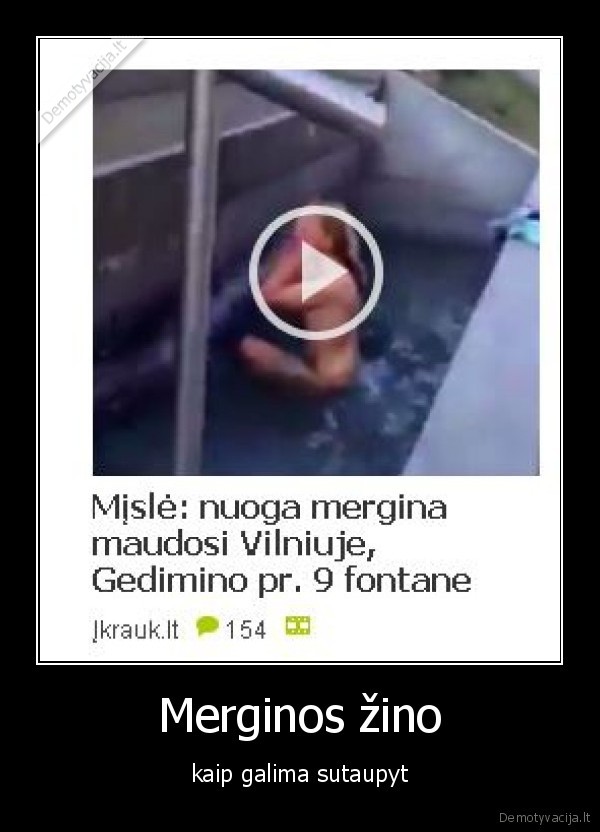 vilnius,moteris,maudosi, fontane