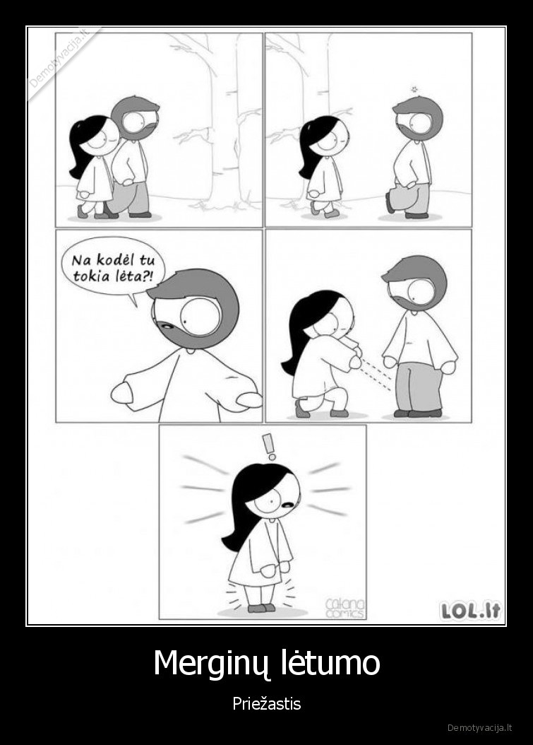 letaa, mergina,trumpos, kojos