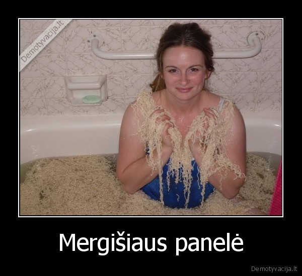 panele,makaronai,prikabino