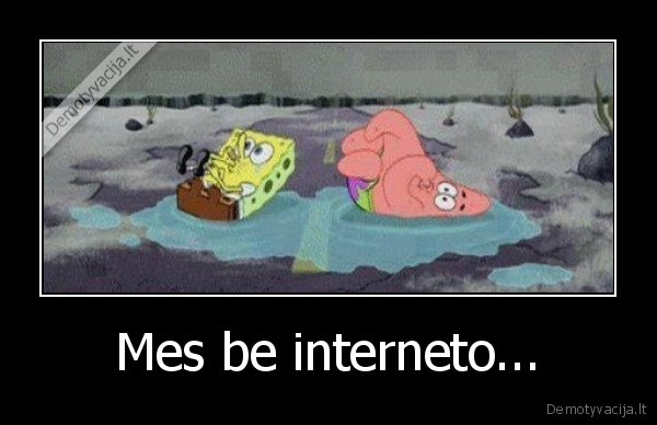 Mes be interneto...