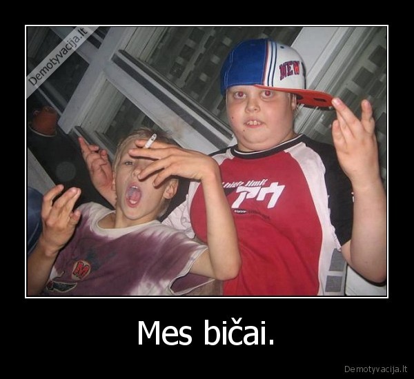 Mes bičai.