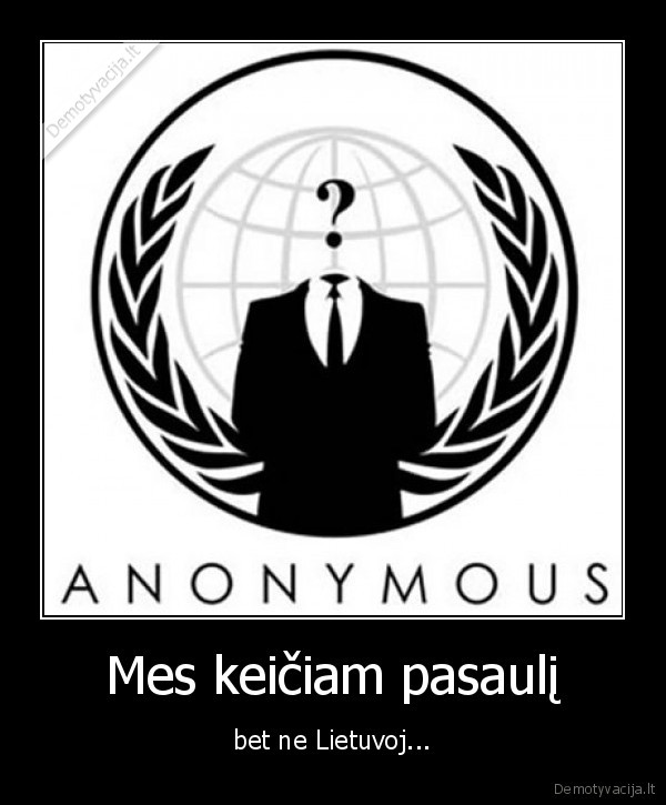 Mes keičiam pasaulį