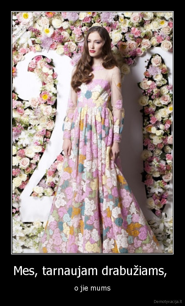 Mes, tarnaujam drabužiams, 