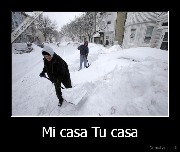 mad, money,alekna,mi, casa,tu, casa,sniegas,masinos