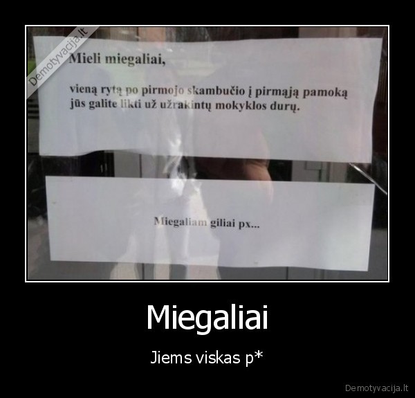 miegaliai,vaikai,mokykla,uzkniso