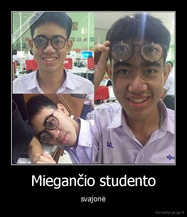 svajone,studentas,miegoti