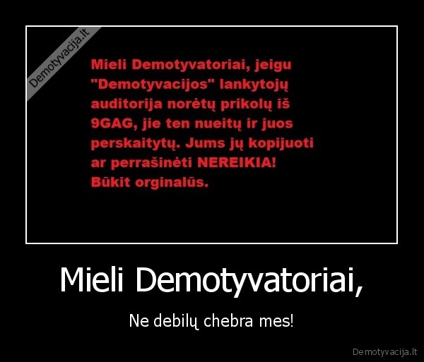 demo, 9gag