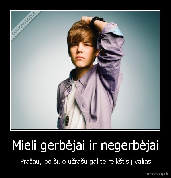justin, bieber, haters, fans, komentarai, komentatoriai