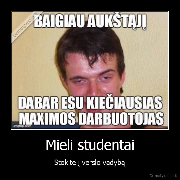 Mieli studentai