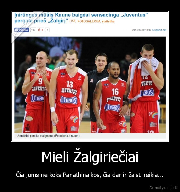 zalgiris, juventus,lkl, lyga