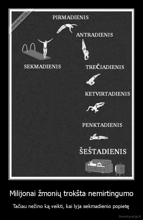 lietus,nemirtingumas,savaites, planas