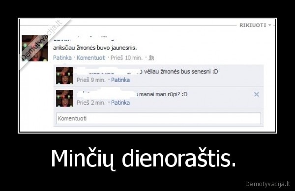 Minčių dienoraštis. 