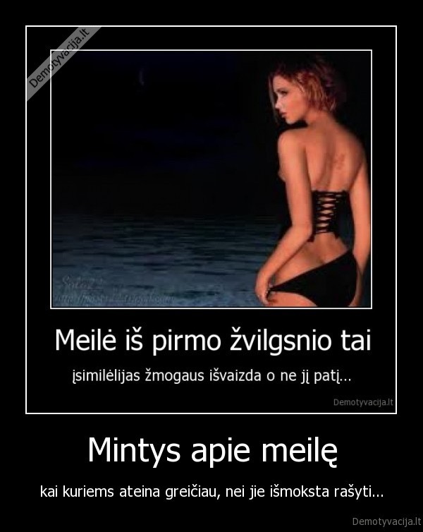 Mintys apie meilę