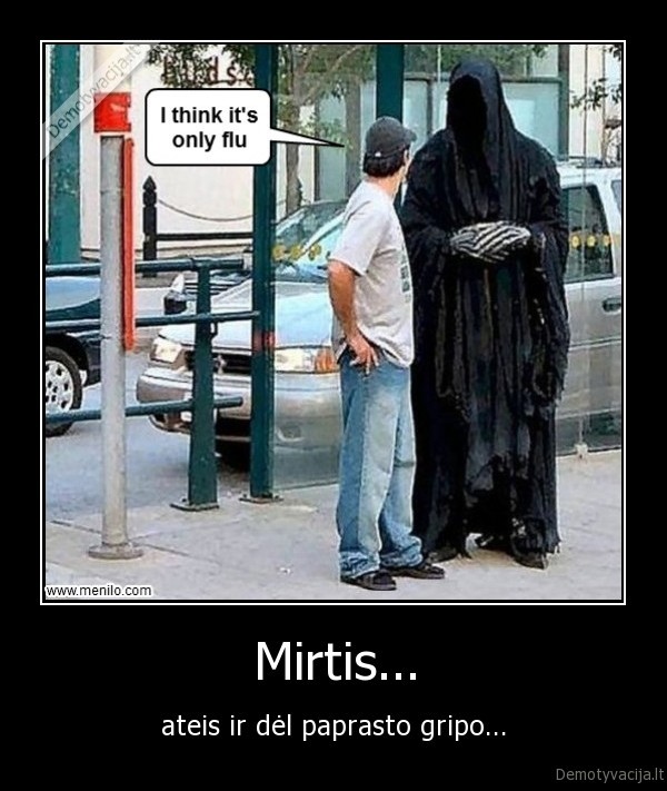 mirtis,giltine,gripas,susirgimas,virusas,virusai