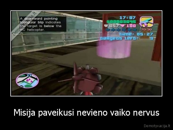 Misija paveikusi nevieno vaiko nervus