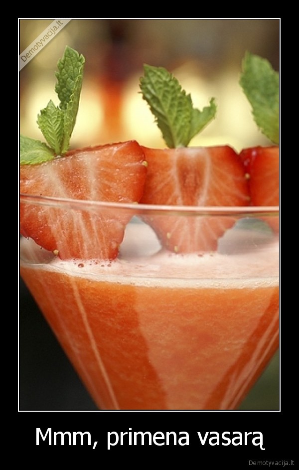 Mmm, primena vasarą