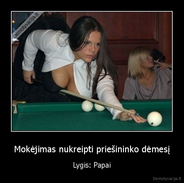 Mokėjimas nukreipti priešininko dėmesį