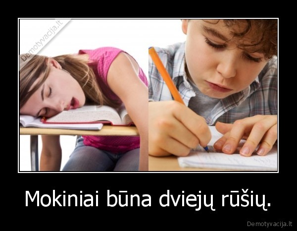 vaikai,mokykla,gyvenimas,miegas,mokslas
