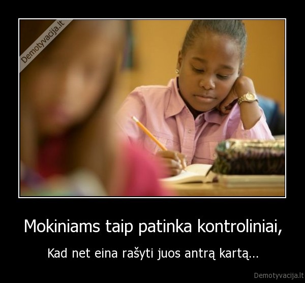 mokiniai,mokykla,kontrolinis