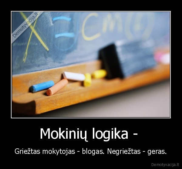 Mokinių logika - 