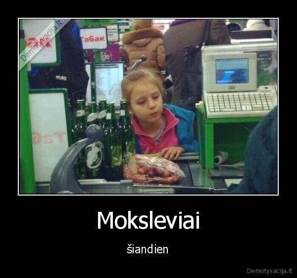 moksleiviai,siandien,parduotuves