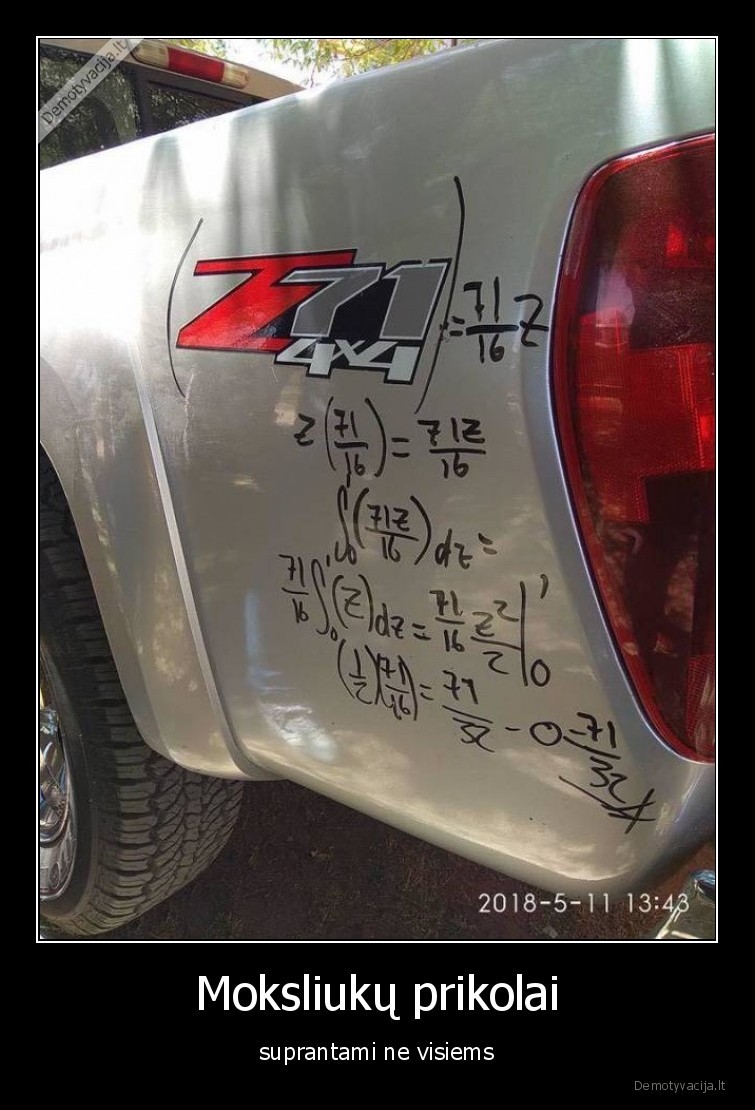 moksliuku,prikolai,moksliukai,automobilis,formules,skaiciavimai,matematika