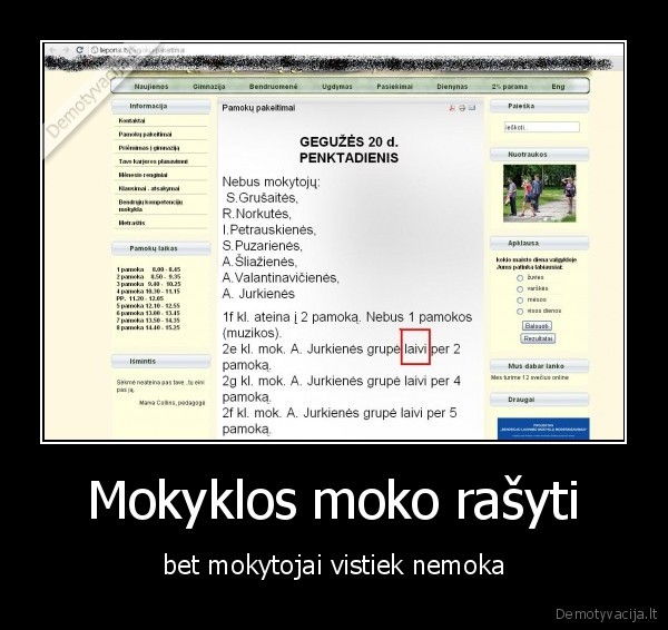 mokytojai, yra, nerastingi