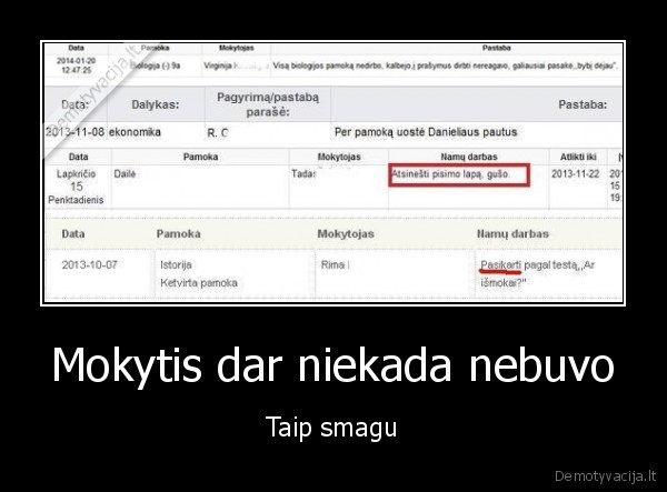 elektroniniai, dienynai,mokytoju, nusisnekejimai
